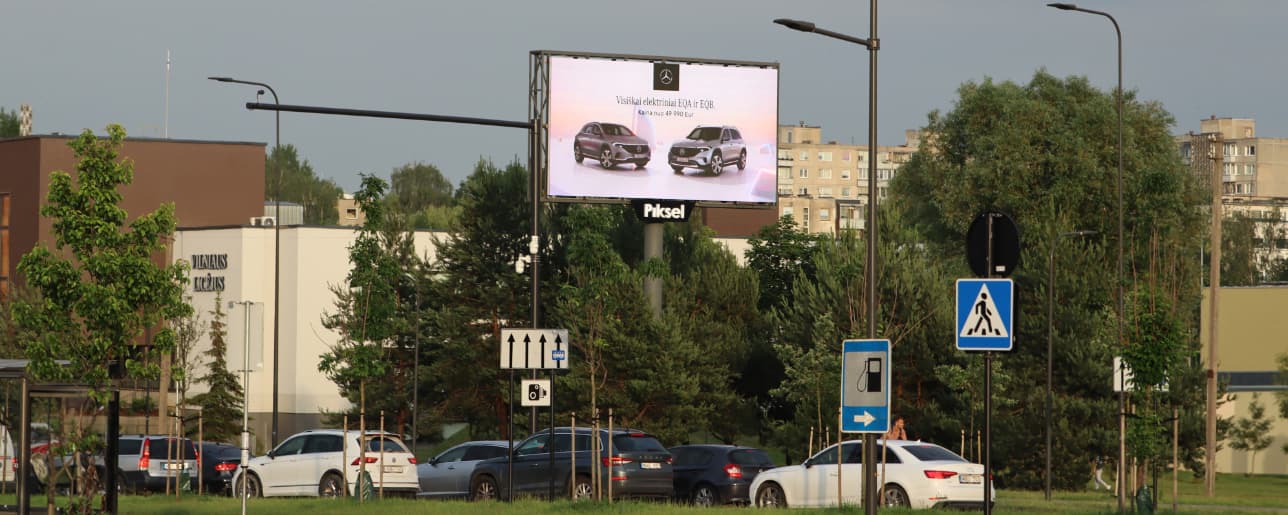 Compensa Piksel ekranas